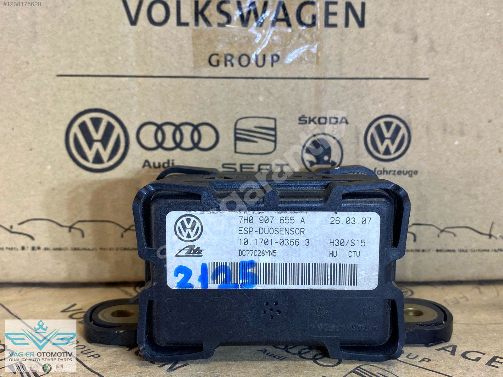 GOLF 5 GOLF 6 JETTA ESP KONTROL MODÜLÜ BEYNİ BEYİN 7H0907655A