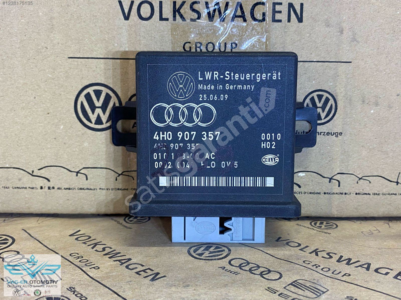 AUDİ A8 2010-2013 FAR KONTROL ÜNİTESİ BEYNİ MODÜLÜ 4H0907357