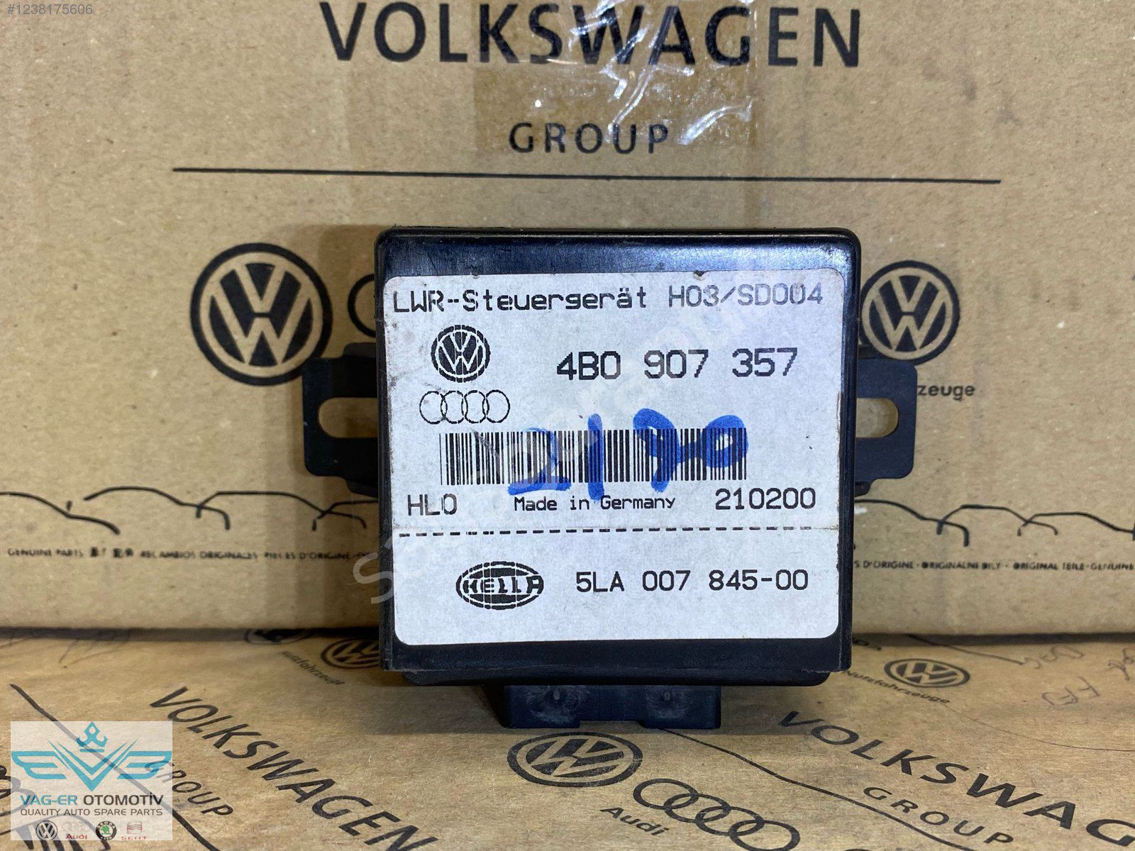 AUDİ A6 1998-2001 FAR KONTROL ÜNİTESİ BEYNİ MODÜLÜ 4B0907357