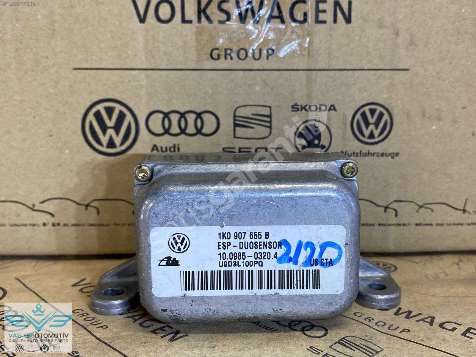 SEAT TOLEDO 2005-2009 ESP KONTROL MODÜLÜ BEYNİ SENSÖRÜ 1K0907655