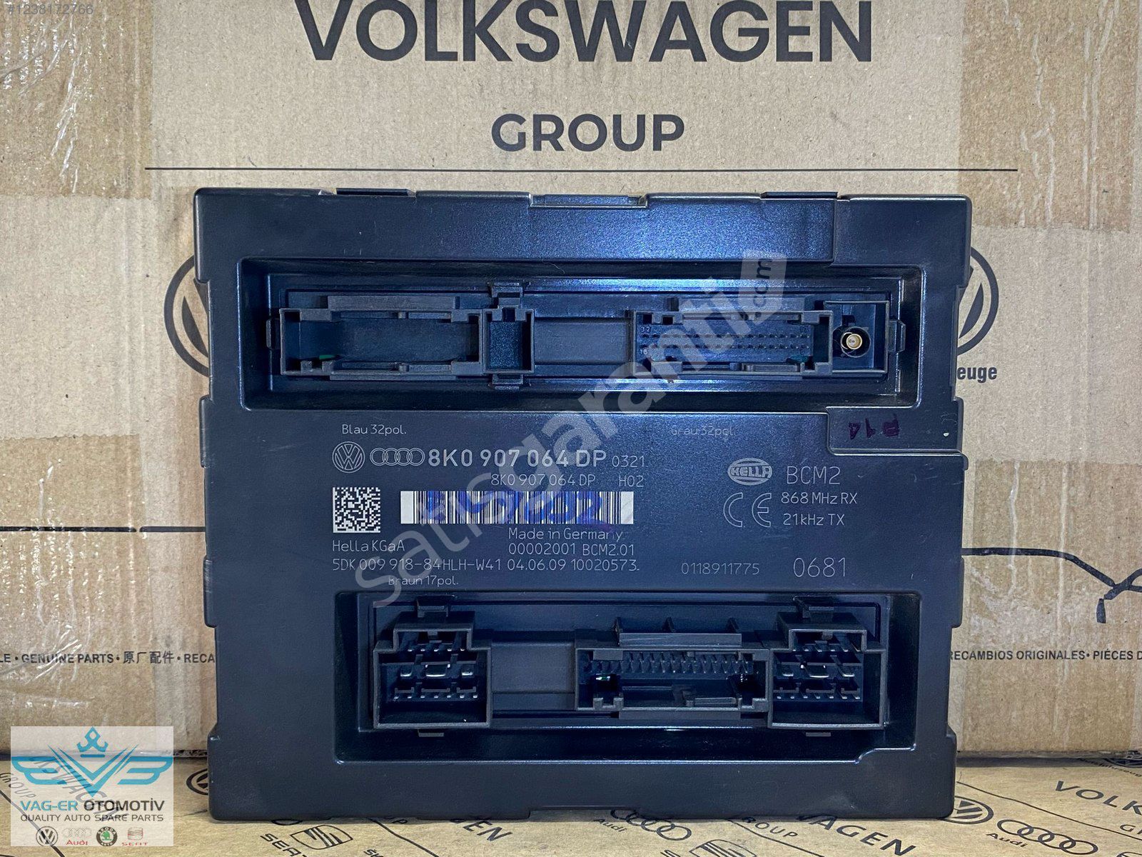 A4 A5 A6 Q5 BCM KONTROL ÜNİTESİ BEYNİ BEYİN MODÜLÜ 8K0907064BA