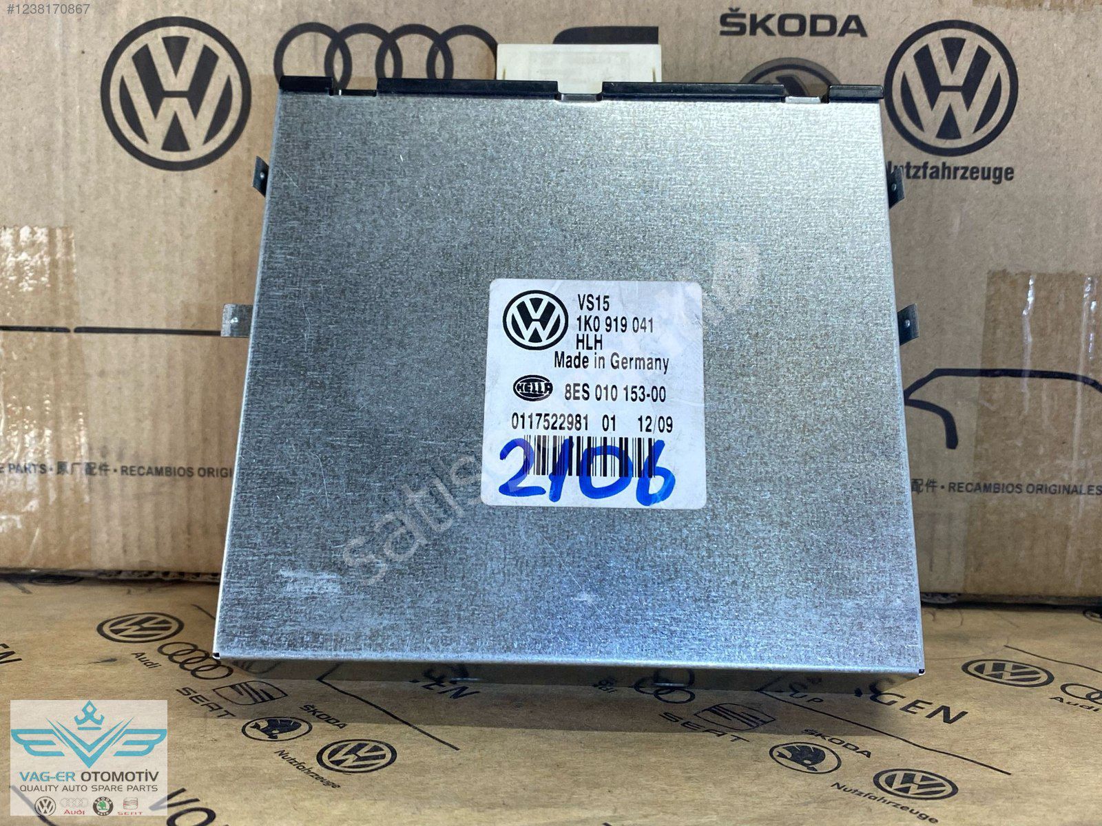 SKODA START STAR STOP BEYNİ KONTROL ÜNİTESİ MODÜLÜ 1K0919041A