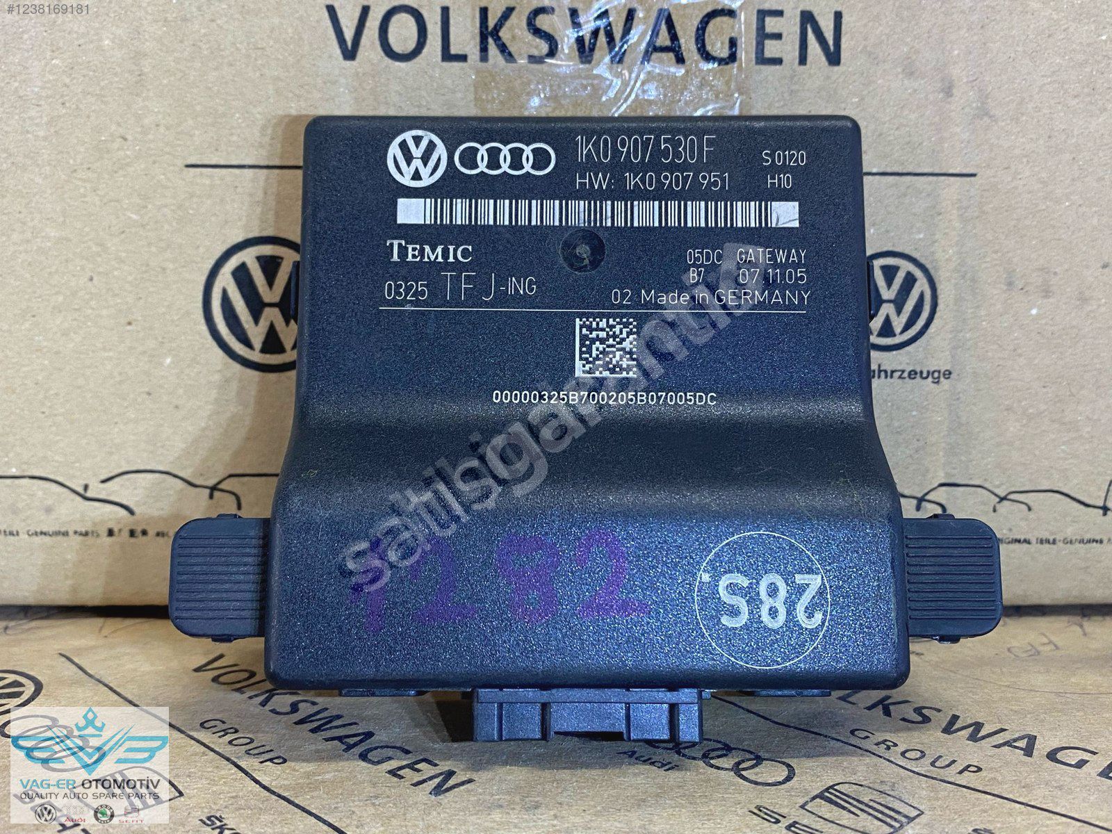 VW SEAT SKODA AUDİ GATEWAY ANTEN KONTROLÜNİTESİ BEYNİ 1K0907530K