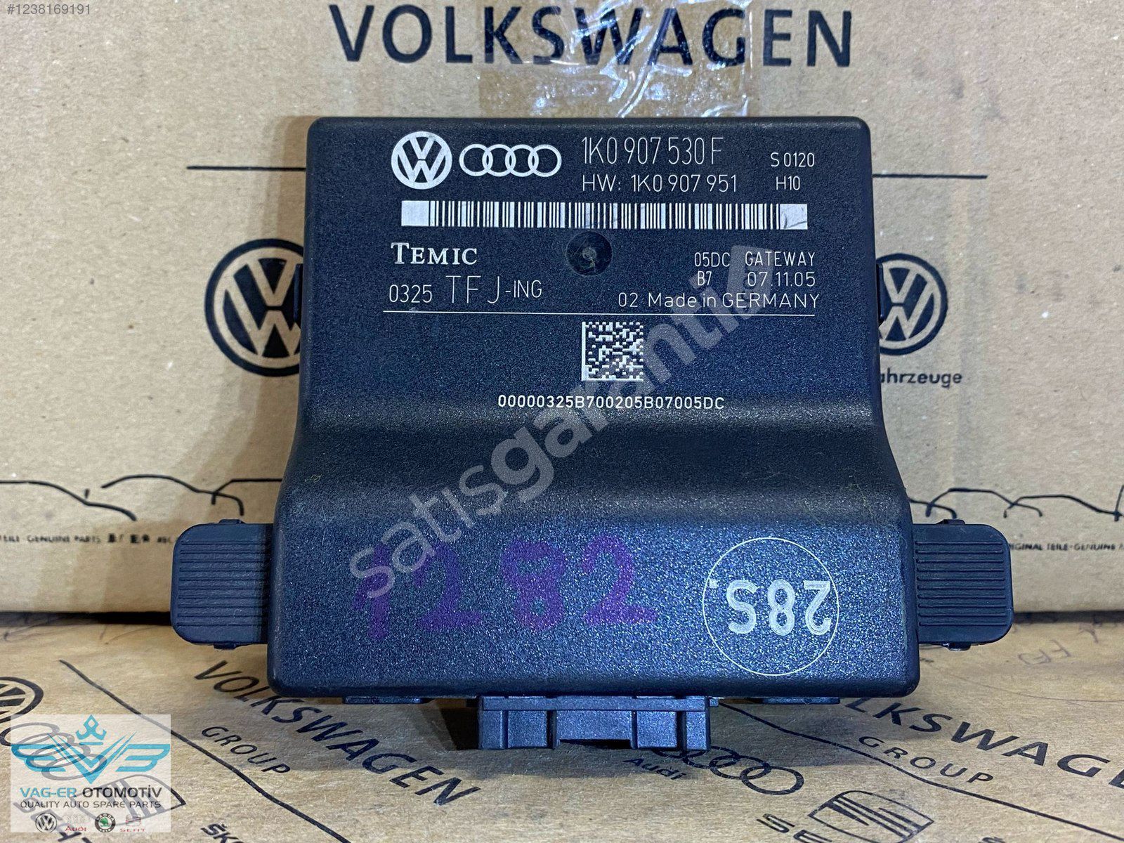 VW CADDY GATEWAY ANTEN KONTROL ÜNİTESİ BEYNİ MODÜLÜ 1K0907530F
