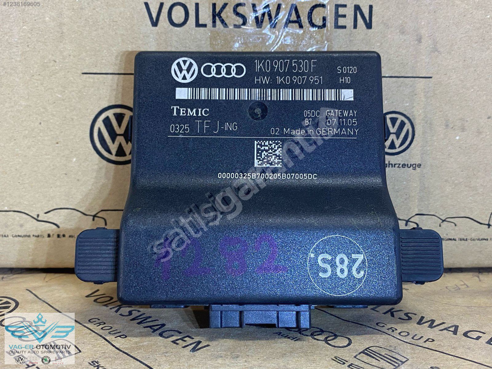 VW SEAT SKODA AUDİ GATEWAY ANTEN KONTROL ÜNİTESİ BEYNİ 1K0907530