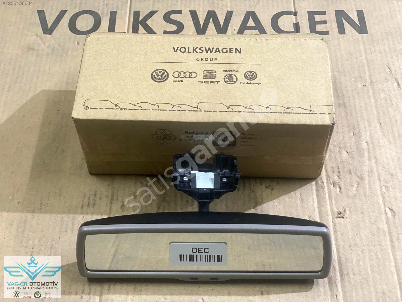 JETTA 2015-2018 ÖN CAM İÇ DİKİZ AYNASI AYNA ORİJİNAL SIFIR GRİ