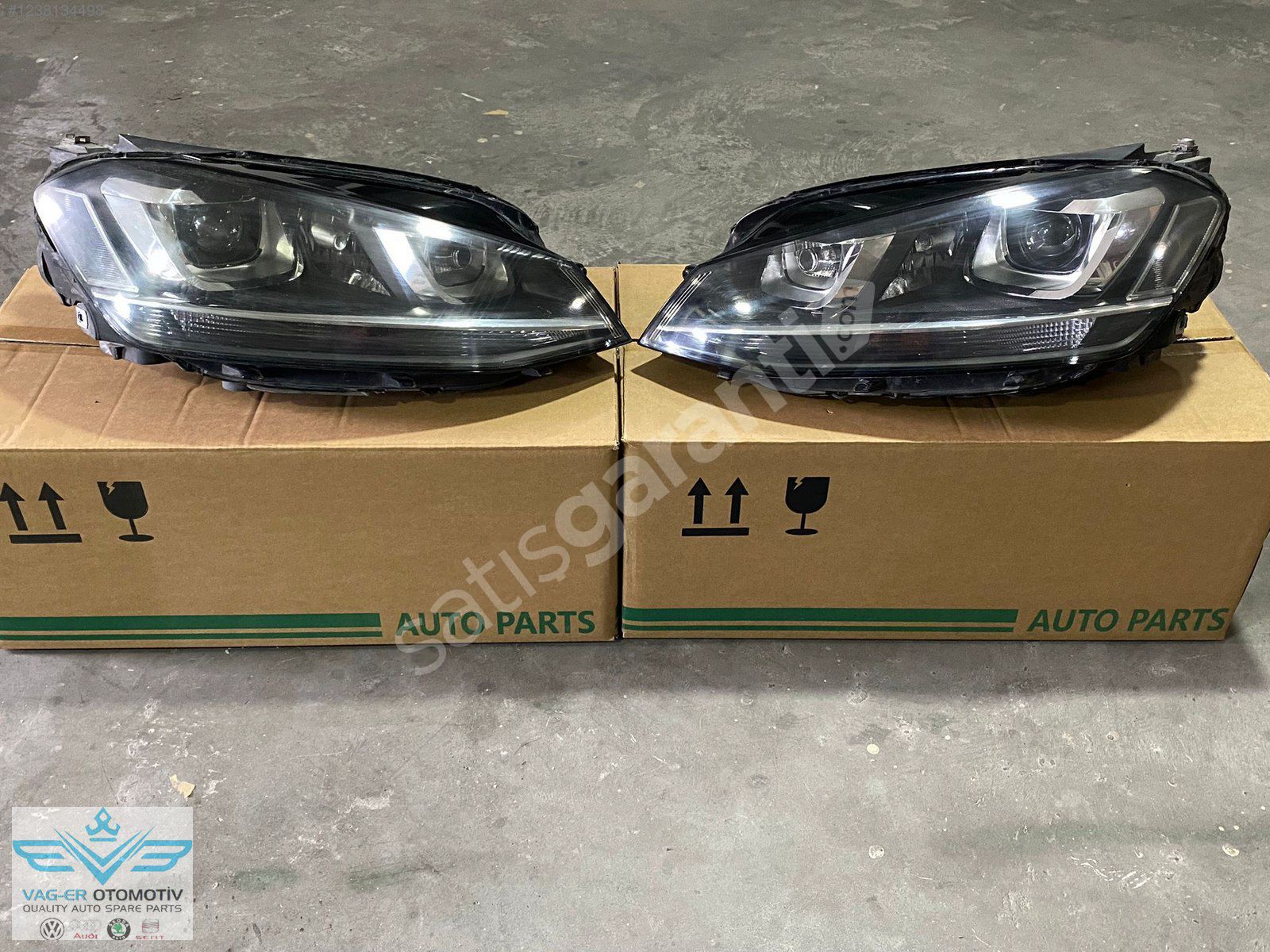 VW GOLF 7 2012-2017 SAĞ SOL FAR TAKIMI HİGHLİNE 5G1941032