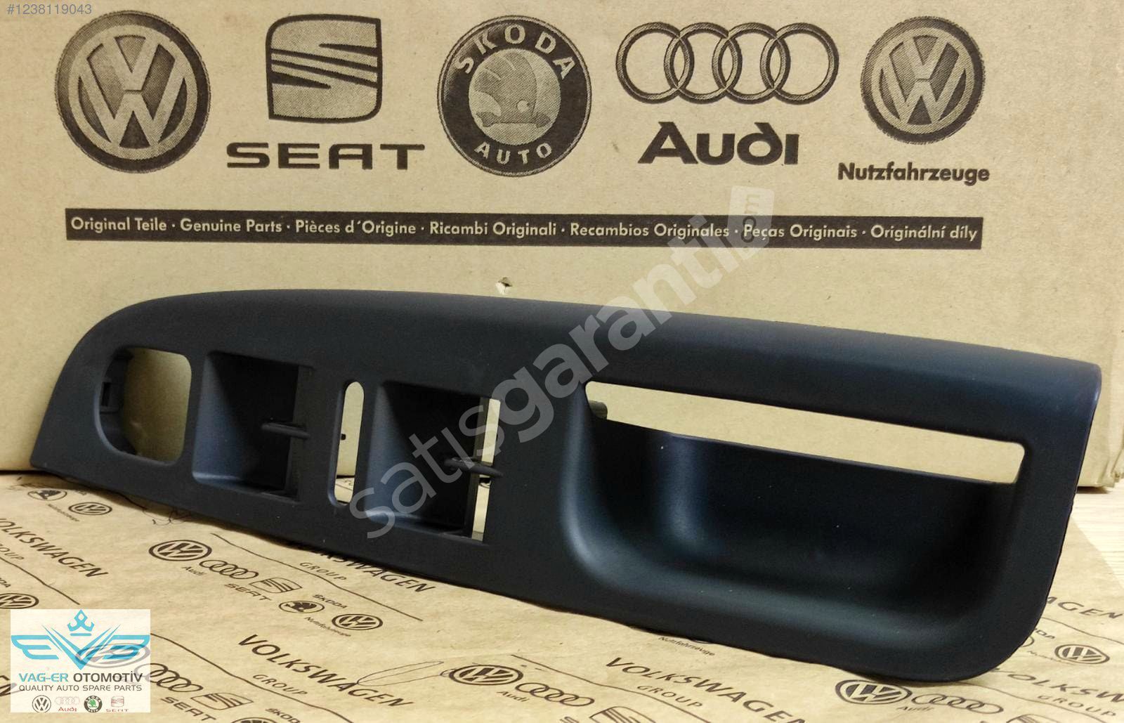 JETTA MK5 2006-2011 ÖN SOL KAPI KOLU TUTAMAĞI ÇEKME KOLU SİYAH
