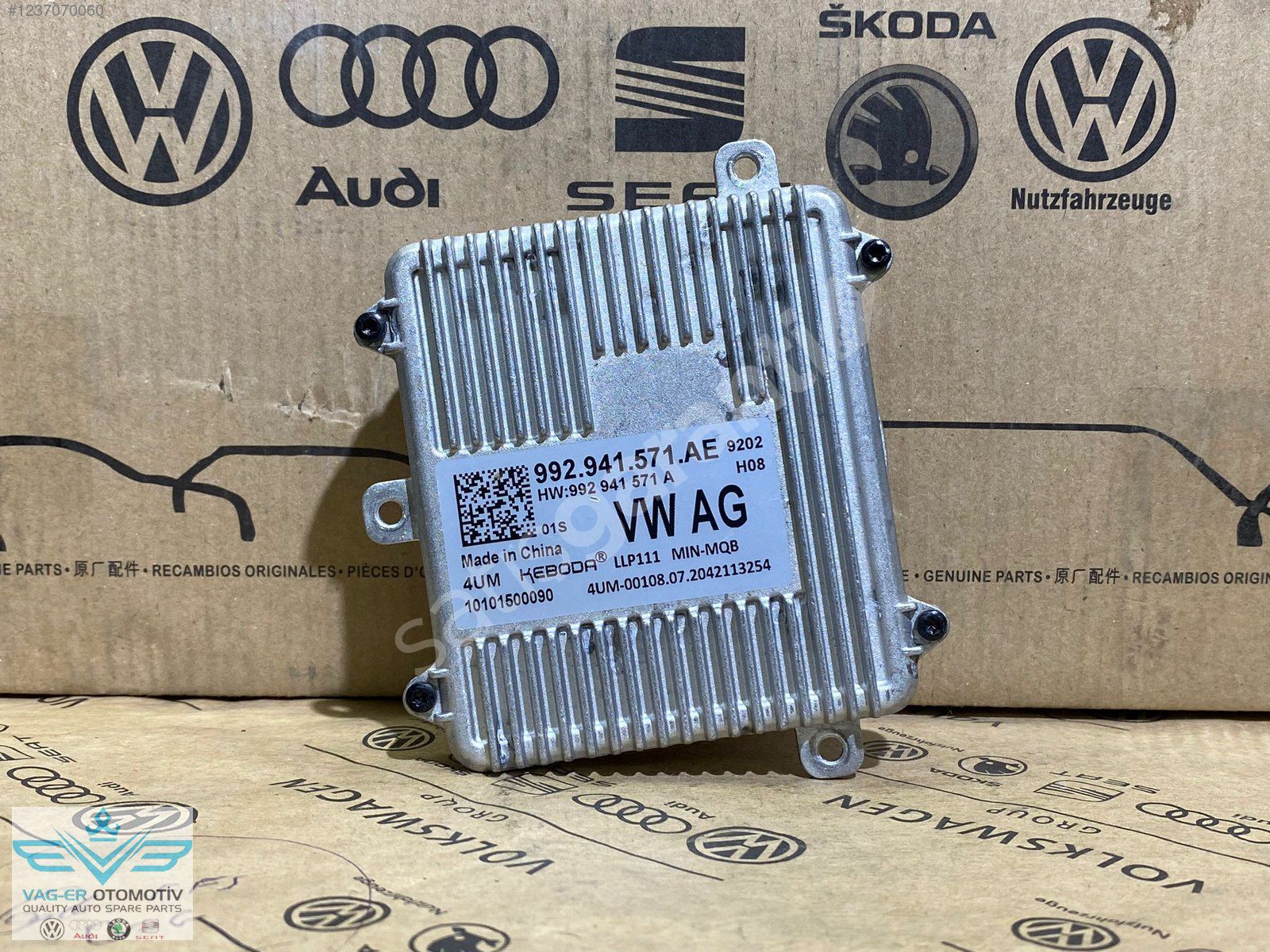 VOLKSWAGEN GOLF 8 LED FAR BEYNİ BEYİN 992941571AE