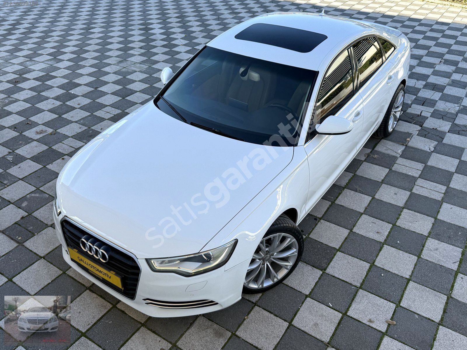 ÇALLI,DAN 2013 A6 2,0 TDI 177 HP SANROOF VAKUM İÇİ BEJ