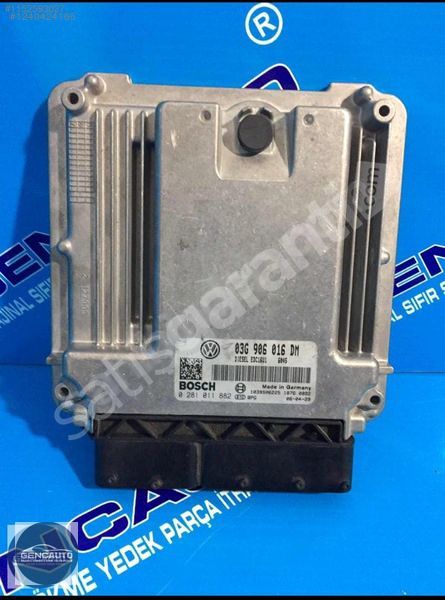 VW CADDY MOTOR BEYNİ SIFIR ORJİNAL OEM 03G906016 DM