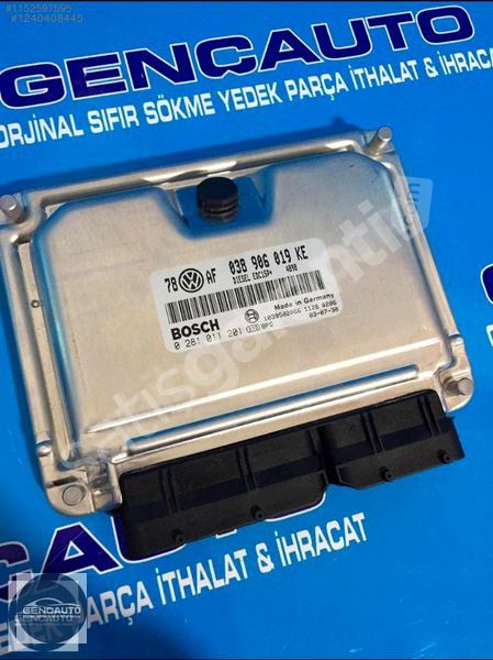 VW PASSAT 1.9 TDI MOTOR BEYNİ SIFIR ORJİNAL OEM 038906019 KE