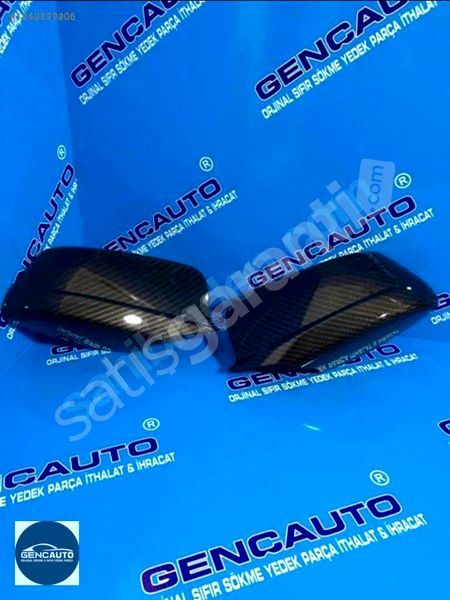 BMW F10 DIŞ DİKİZ AYNA KAPAĞI SETİ SIFIR İTHAL KARBON TRIM