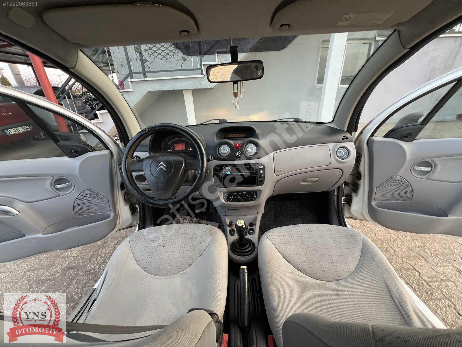 CİTROEN C3 1.4 HDİ SX 2004 KLİMALI 307.000 KM ORJ İÇİ DIŞI CAM