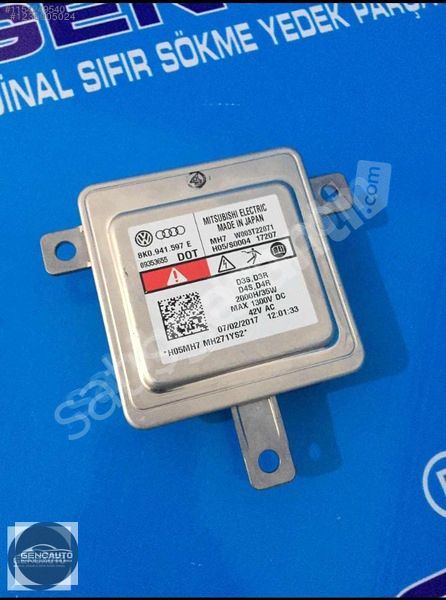VW PASSAT TİGUAN FAR BEYNİ LED XENON SIFIR ORJ OEM 8K0941597 E