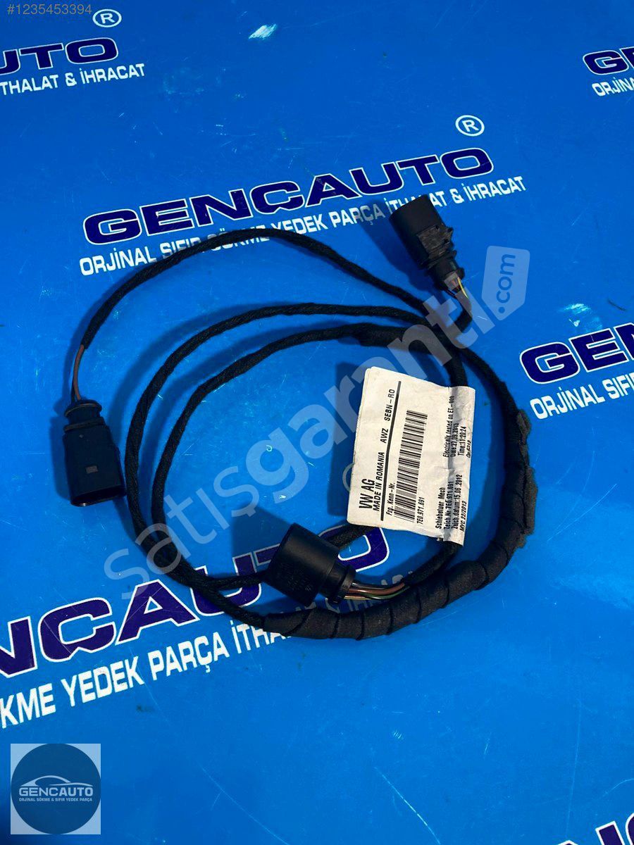 VW TRANSPORTER T5 SÜRGÜLÜ YAN KAPI TESİSATI SÖKME ORJ 7E0971691