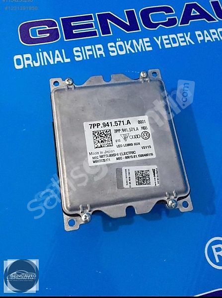 PASSAT B8 ARTEON TİGUAN FAR BEYNİ LED SIFIR ORJ OEM 7PP941571 A