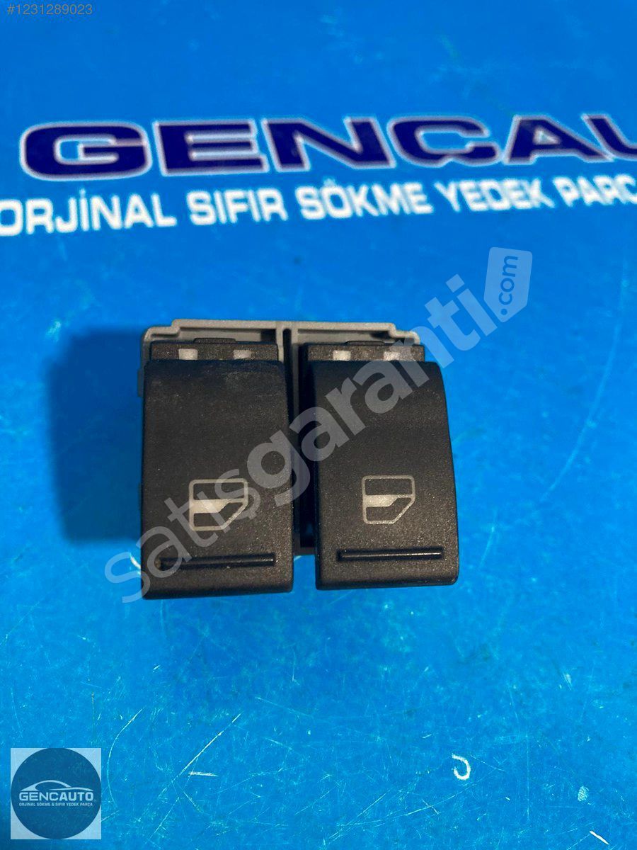 VW TRANSPORTER T5 T6 CAM KALDIRMA DÜĞMESİ SÖKME ORJ 7E0959855 B
