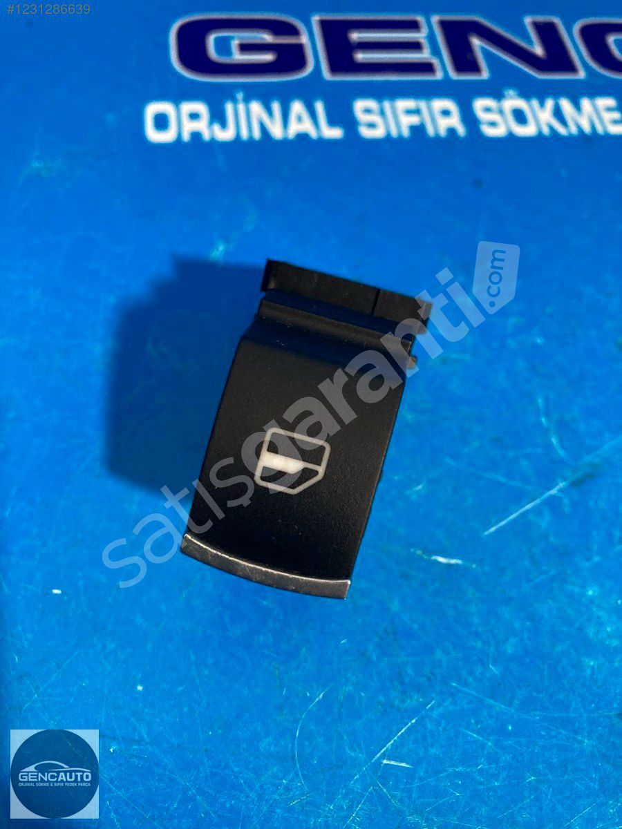 VW PASSAT GOLF JETTA CAM KALDIRMA DÜĞMESİ SÖKME ORJ 7E0959855