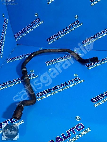BMW F10 RADYATÖR SU HORTUMU SÖKME ORJİNAL OEM 17127619688