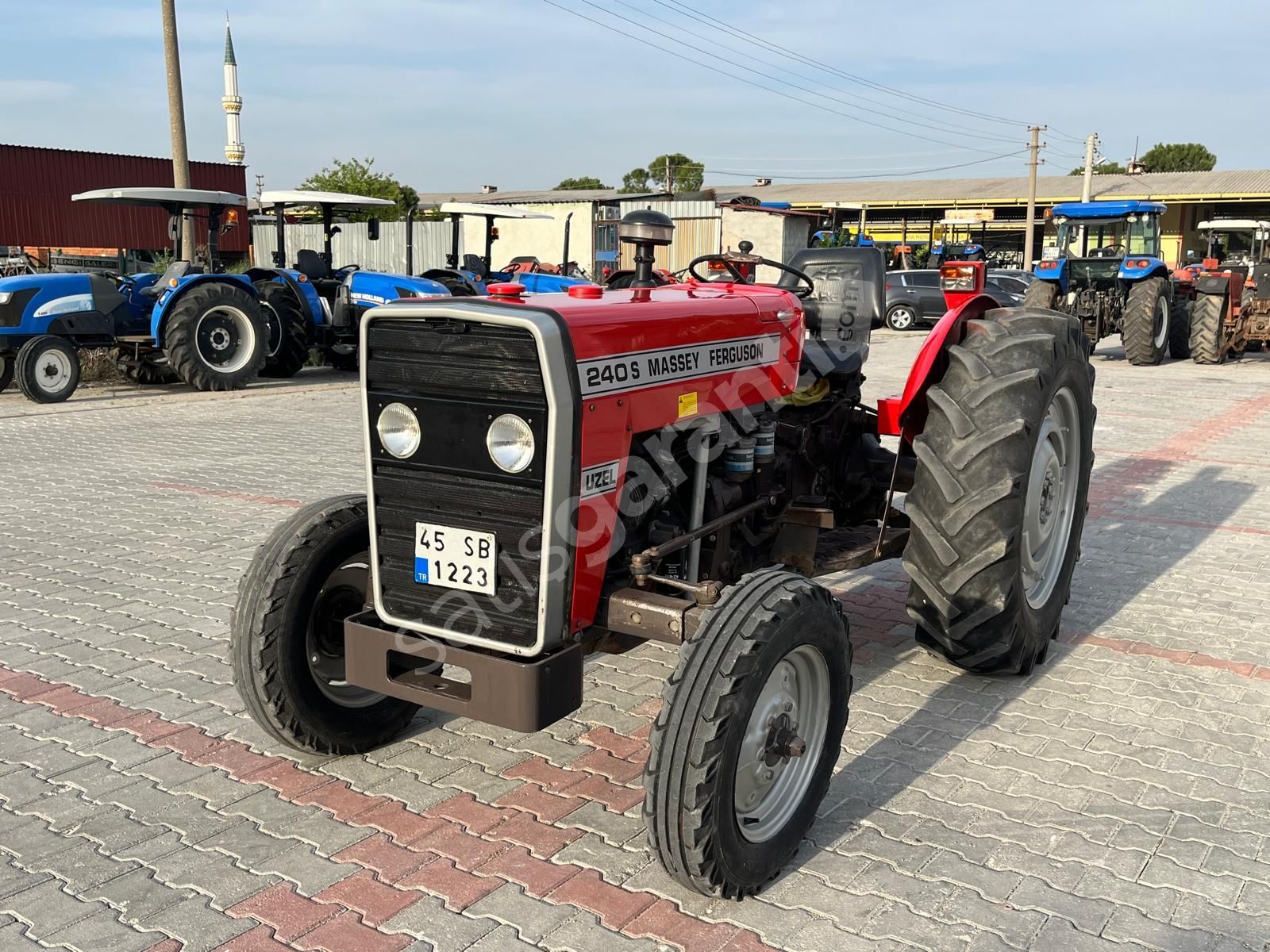 1986, MASSEY FERGUOSN 240s, TEMİZ MAKİNA