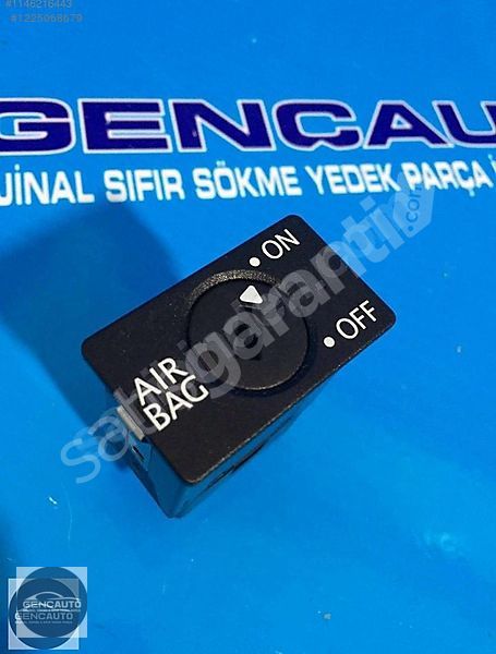 VW GOLF7 JETTA YOLCU AİRBAG DEVRE ANAHTARI SÖKME ORJ 1K0919237 D