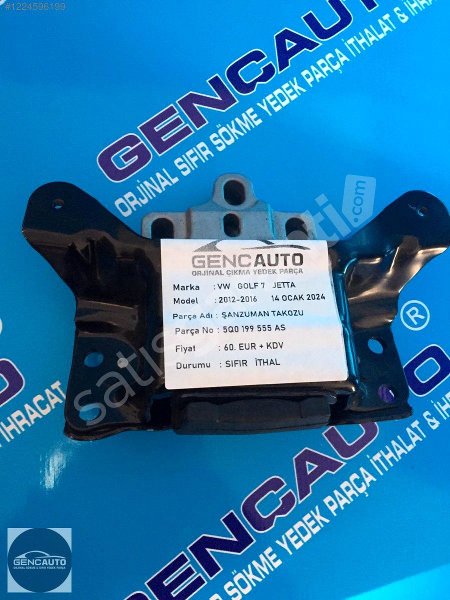 GOLF 7 JETTA PASSAT ŞANZUMAN TAKOZU SIFIR İTH OEM 5Q0199555 AS