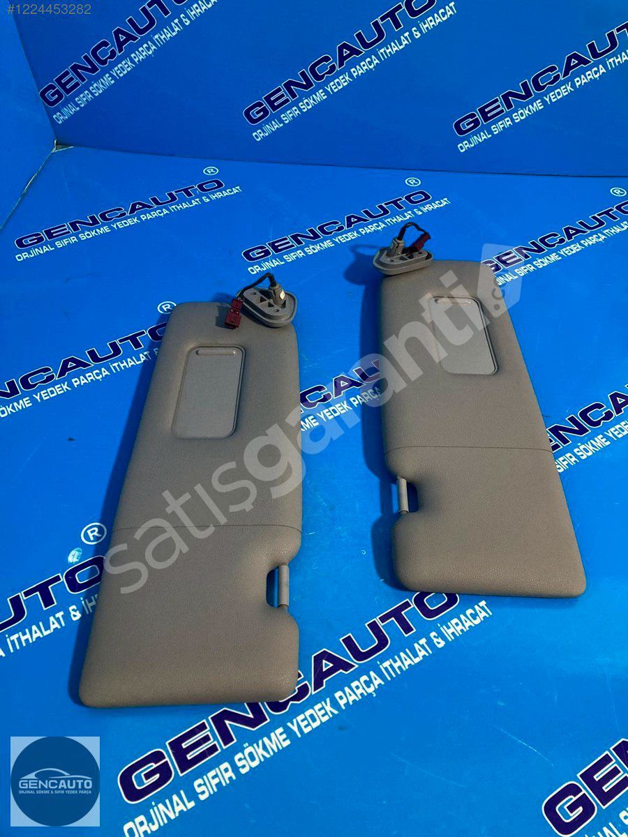 BMW E87 GÜNEŞLİK GRİ DERİ SAĞ SOL SÖKME ORJİNAL
