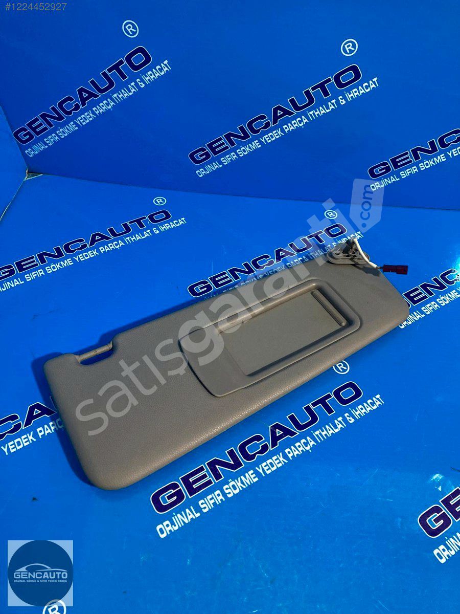 BMW E90 GÜNEŞLİK GRİ DERİ SAĞ SÖKME ORJİNAL
