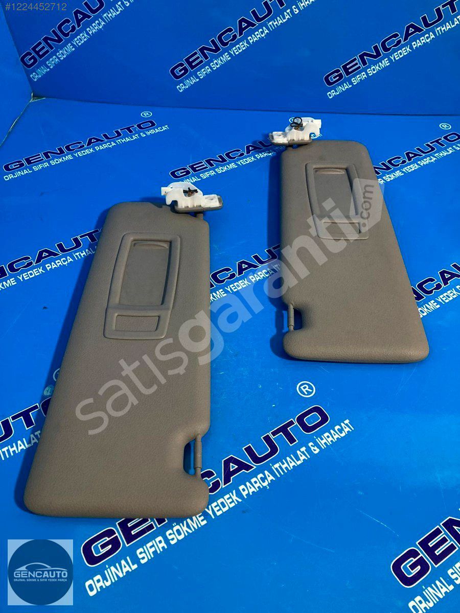 BMW F30 GÜNEŞLİK GRİ DERİ SAĞ SOL SÖKME ORJİNAL
