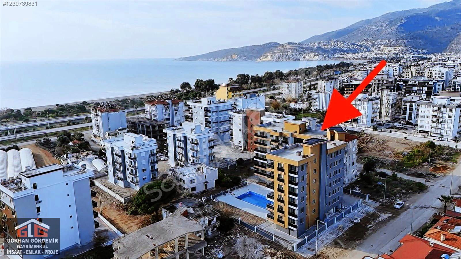 VİTA 400 PROJESİNDE 1+1 DENİZE YAKIN SIFIR İSKANLI SATILIK DAİRE