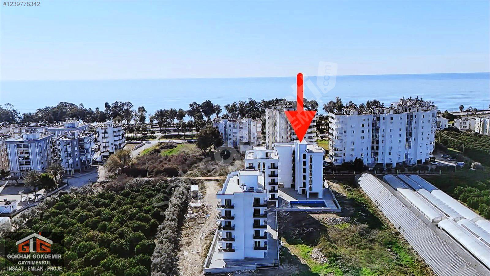 GÖKHAN GÖKDEMİRDEN SAHİLDE DENİZ MANZARALI SIFIR 1+1 DAİRE