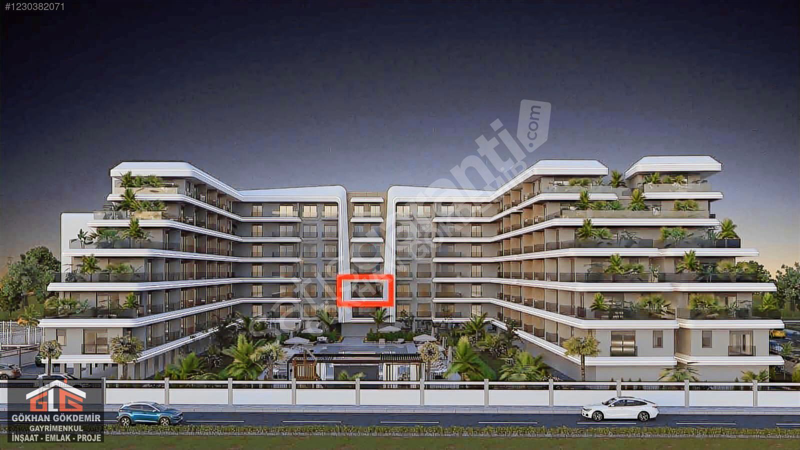 EŞSİZ ORANGE GARDEN PROJESİNDEN SATILIK 1+1 ULTRA LÜKS DAİRE
