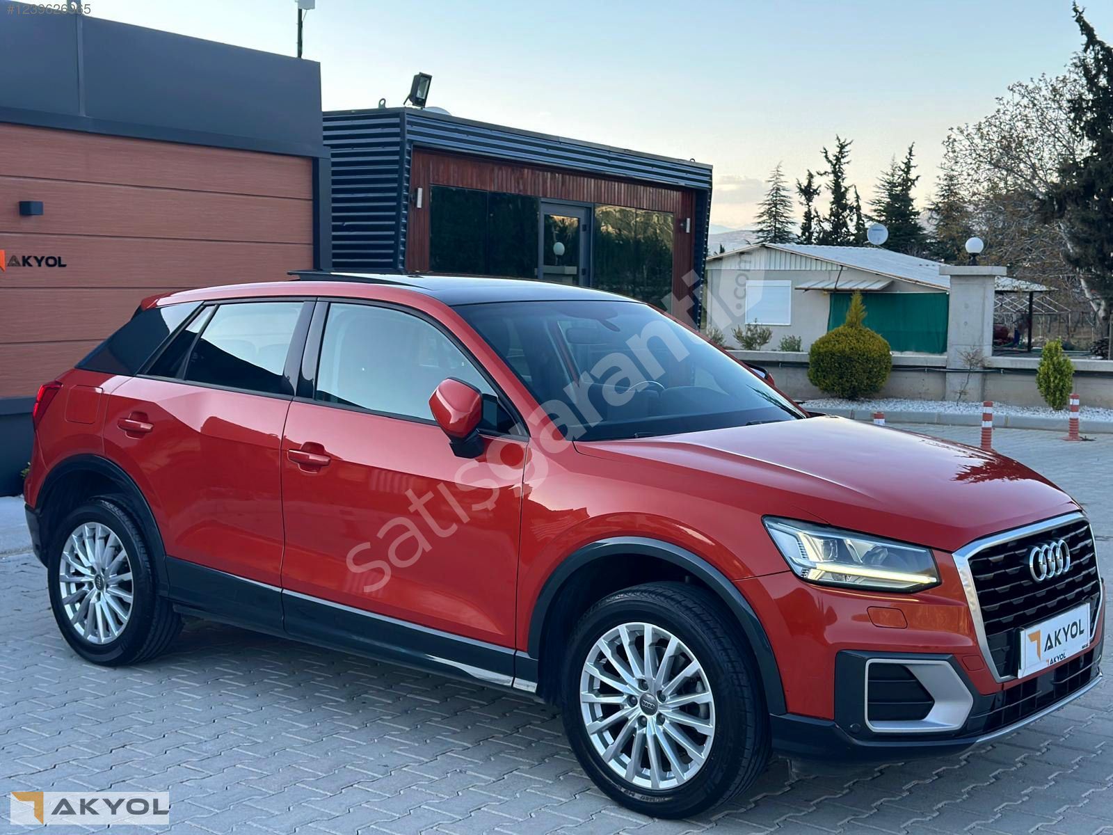 "AKYOL" 2017 AUDİ Q2 1.0TFSI DESİNG 123.000KM 1P BOYALI