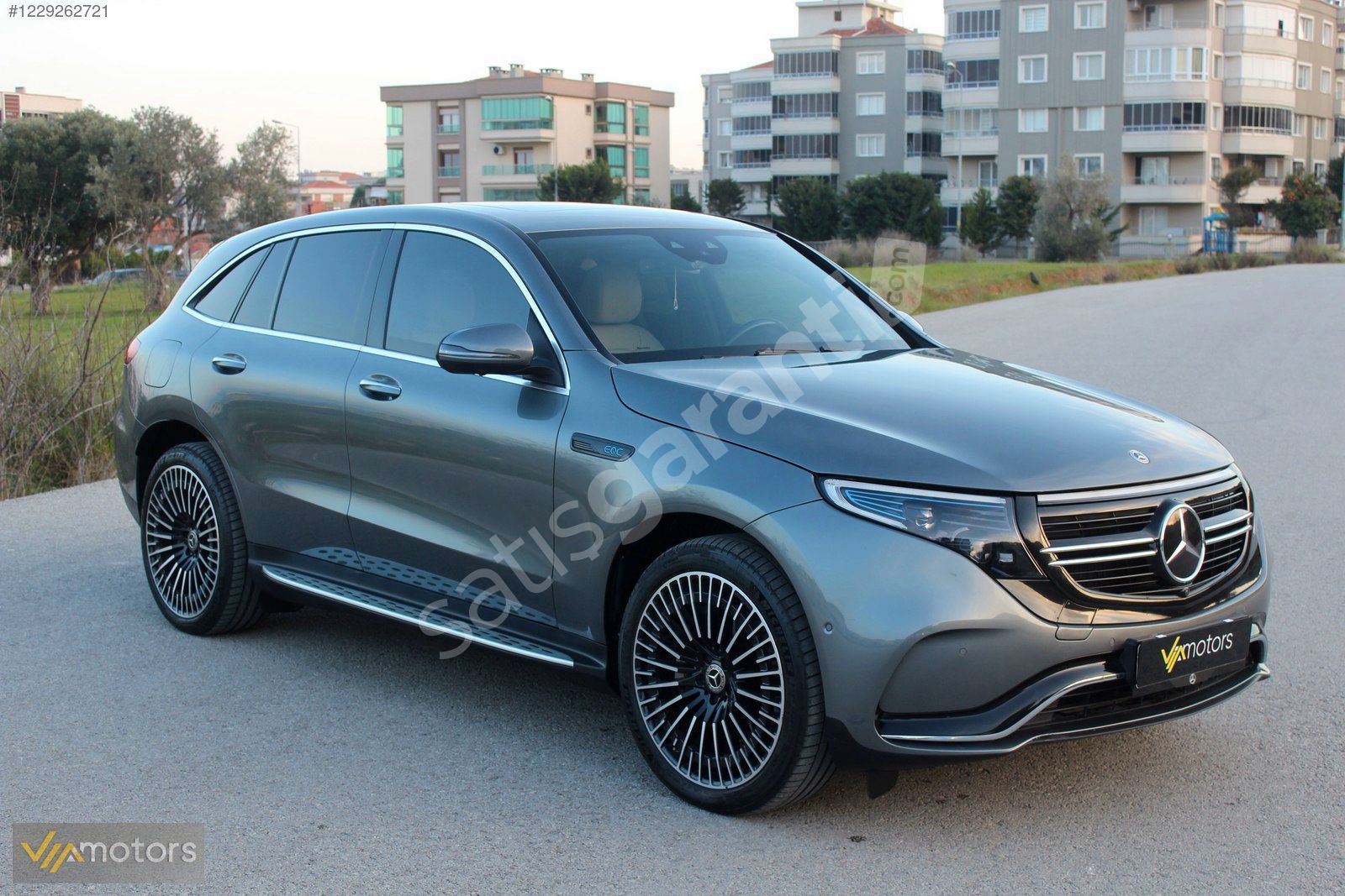 2022 MERCEDES EQC 4MATİC HATASIZ 21 JANT BAYİ ÇIKIŞLI