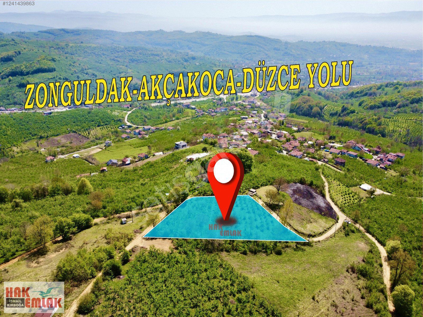 Hak Emlak'tan Osmanca Köyünde Satılık 1.643 m² Fırsat Arsa