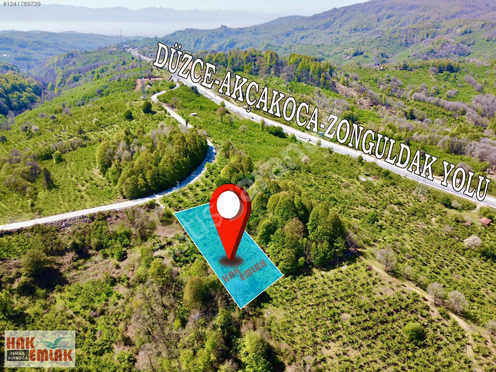 Hak Emlak'tan Kabalak Mah.de Satılık 2.215 m² Hobi Bahçesi