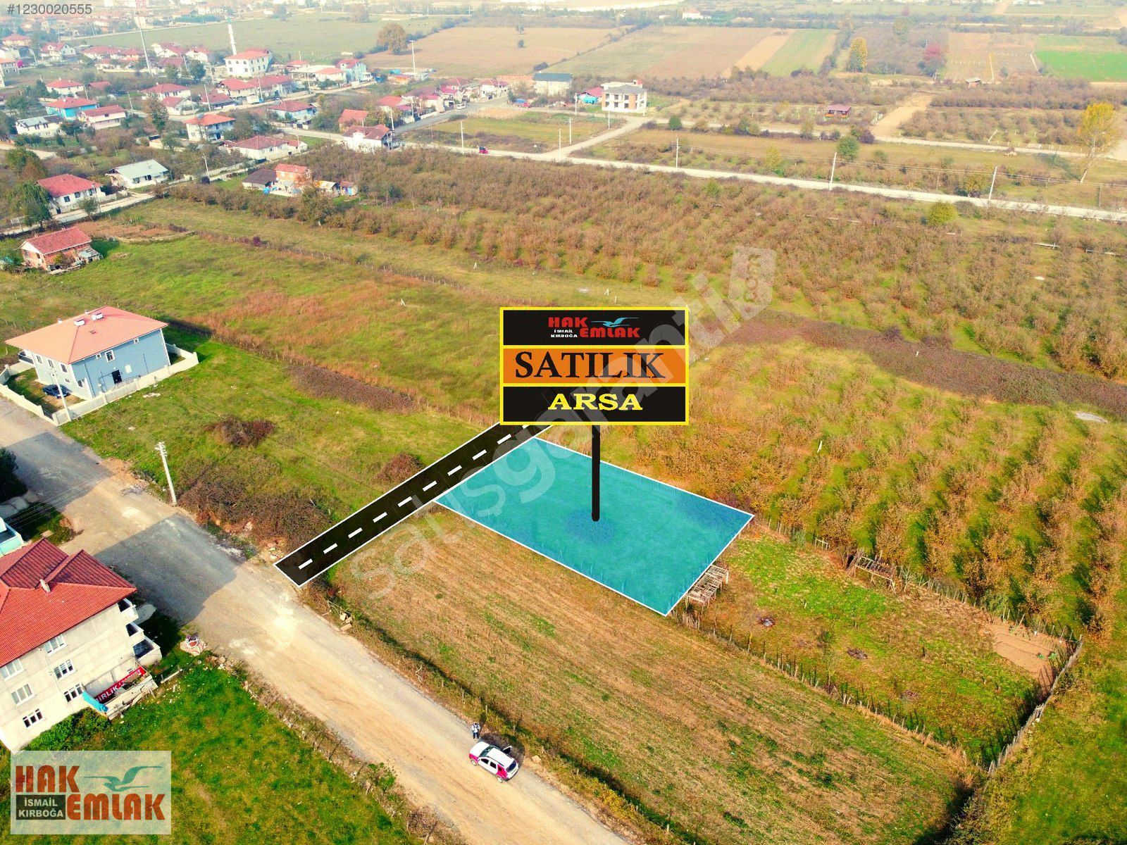 Hak Emlak'tan Arapçiftliği Mahallesinde Satılık 608 m² Arsa