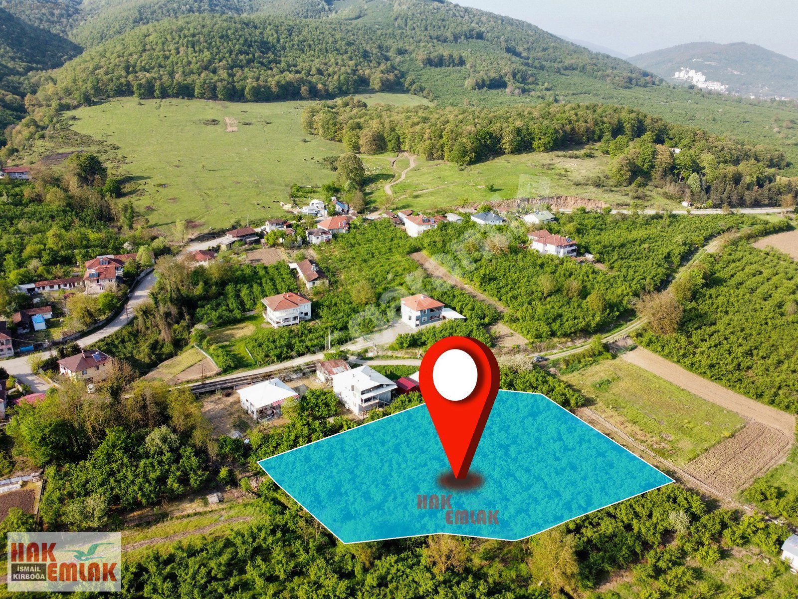 Hak Emlak'tan Çilimli Tepeköyünde Satılık 4.822 m² Arsa