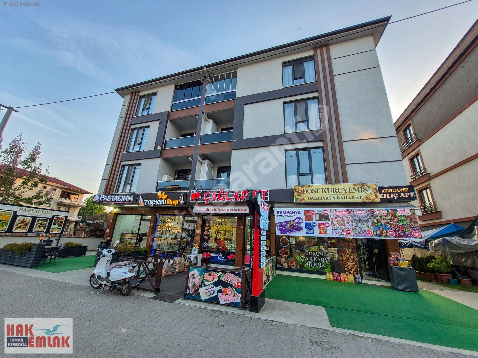 Hak Emlak'tan Merkezi Konumda Çay Mah. Kiralık 1+1 Eşyalı Daire