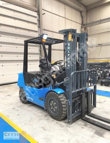 DOLPHIN 3,5 TON 4,70M ASANS. LİTYUM BATARYALI ELEKTRİKLİ FORKLİF