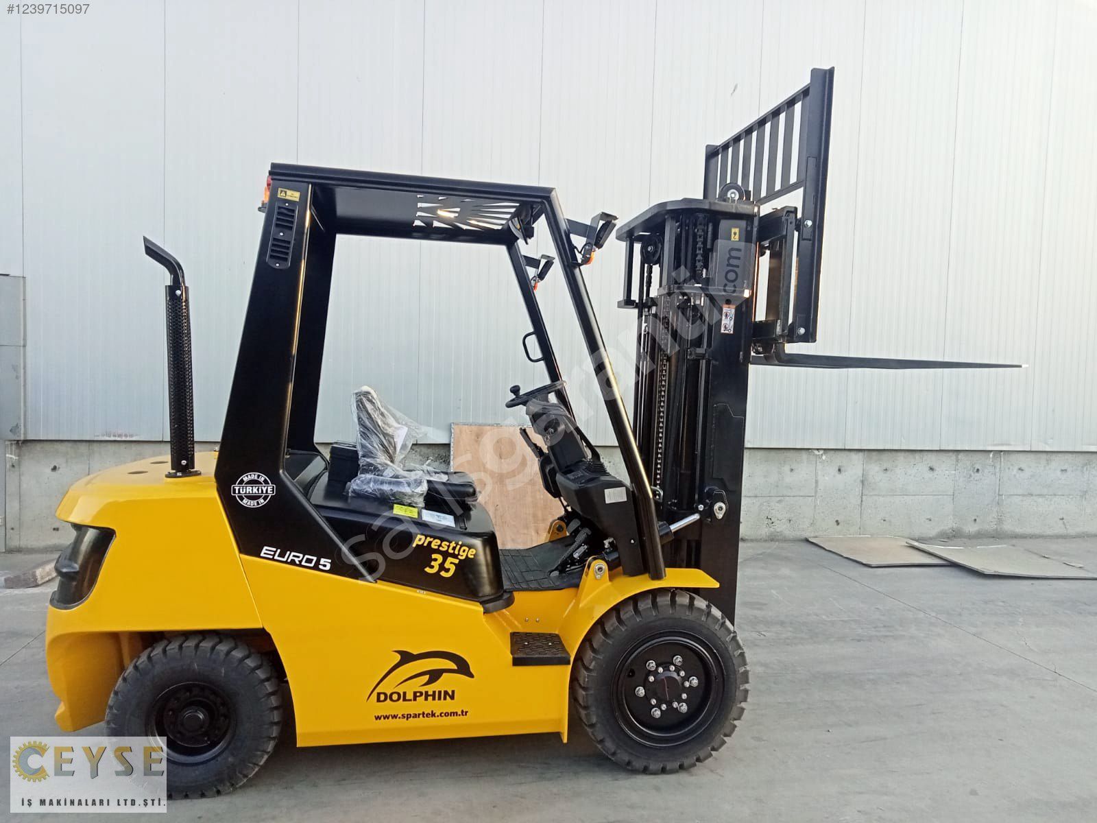 DOLPHIN PRESTİGE YERLİ ÜRETİM 3,5 TON 4,70M ASANSÖRLÜ FORKLİFT