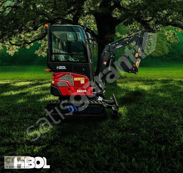 HIBOL XN20B KABİNLİ KUBOTA MOTORLU 2 TON MİNİ EKSKAVATÖR