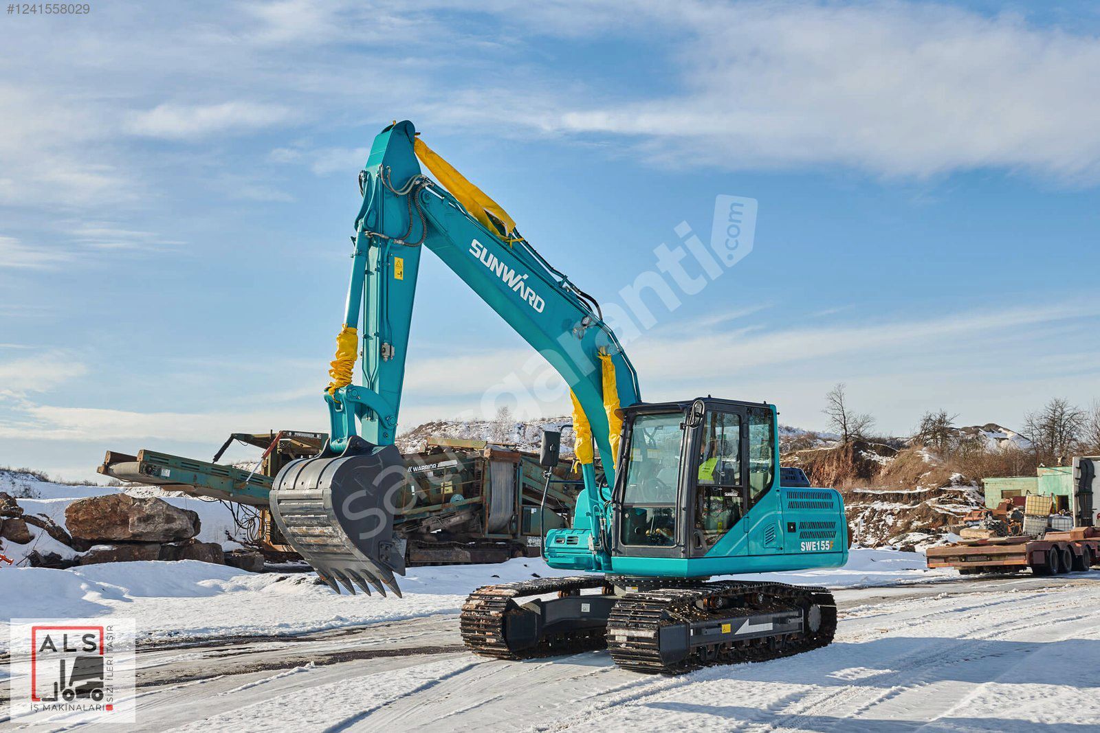 YETKİLİ BAYİDEN SUNWARD SWE-155F EKSKAVATÖR PALETLİ KEPÇE