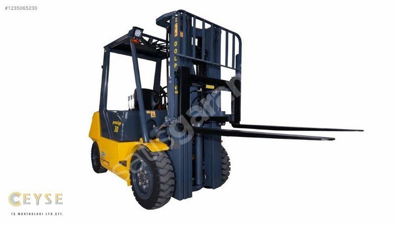 DOLPHIN YERLİ ÜRETİM JAPON ŞANZIMAN 3 TON TRİPLEKS FORKLİFT