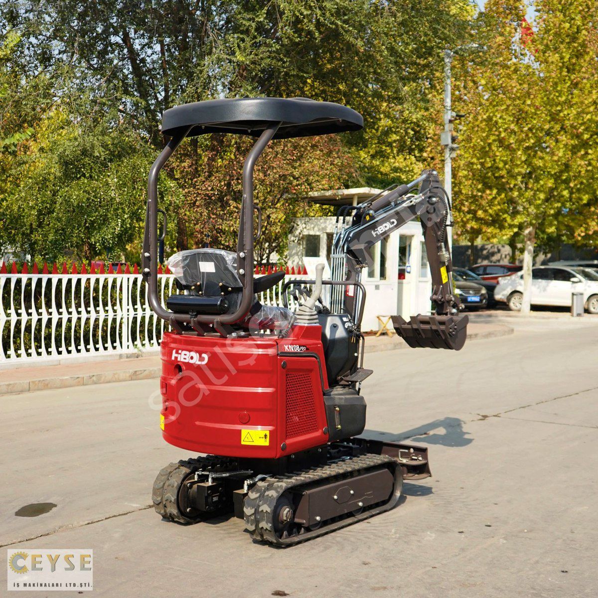 HIBOL KS10/8 BAĞ BAHÇE TİPİ 1 TONLUK MİNİ EKSKAVATÖR * ŞOK FİYAT