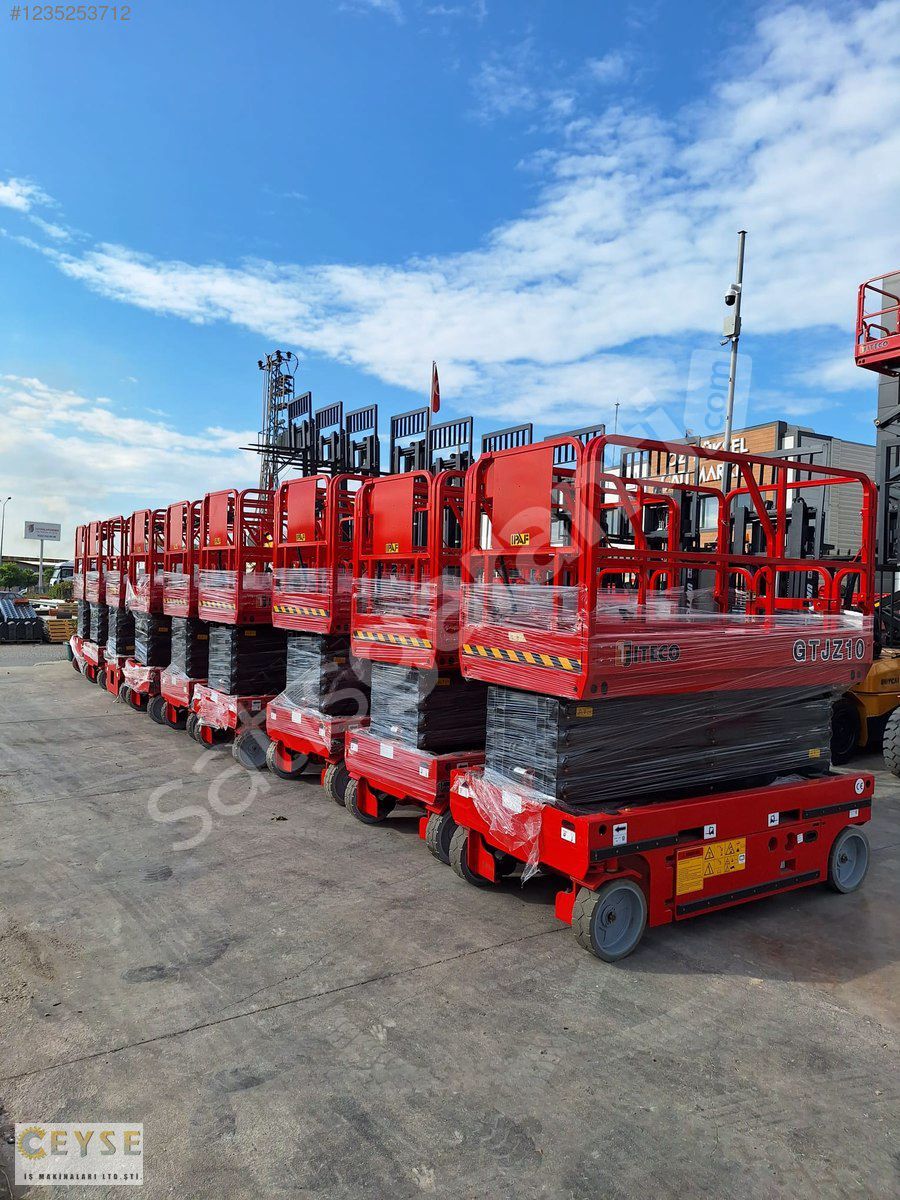 TİTECO 10+2 M MAKASLI AKÜLÜ PERSONEL YÜKSELTİCİ (MANLİFT)
