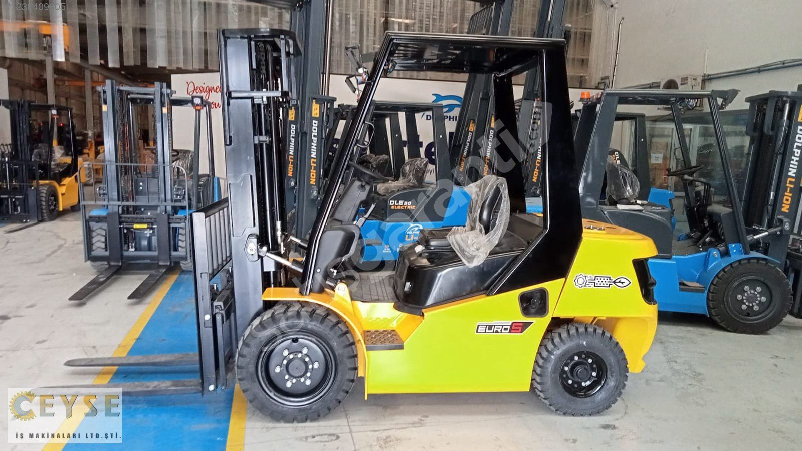 DOLPHIN PRESTİGE YERLİ ÜRETİM 3 TON 4,70M ASANSÖRLÜ FORKLİFT