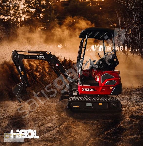 HIBOL XN20C LIGHT KUBOTA MOTORLU SERİ VE GÜÇLÜ MİNİ EKSKAVATÖR