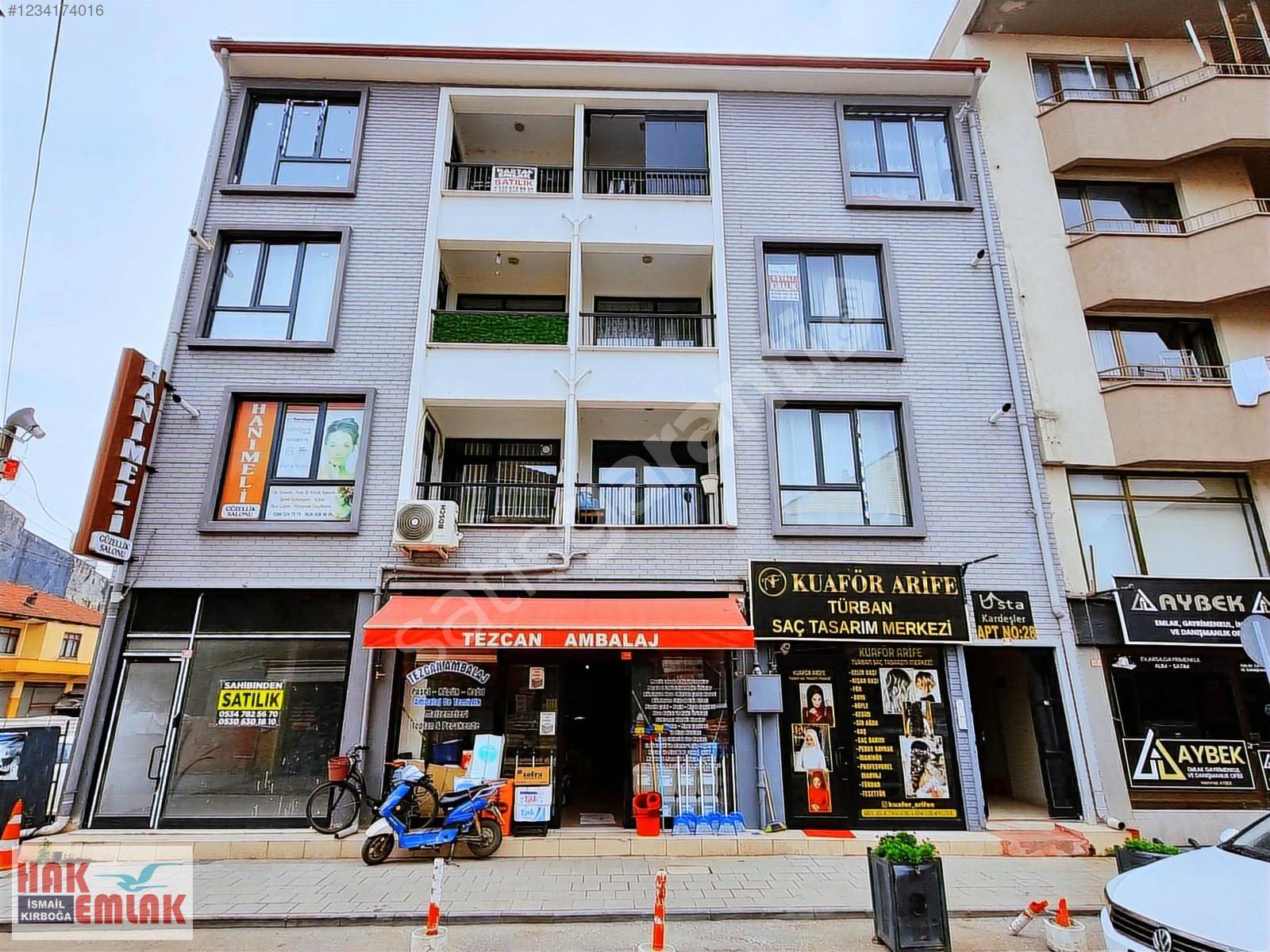 Hak Emlaktan Tam Merkezi Konum Valilik Yanında Satılık 1+1 Daire